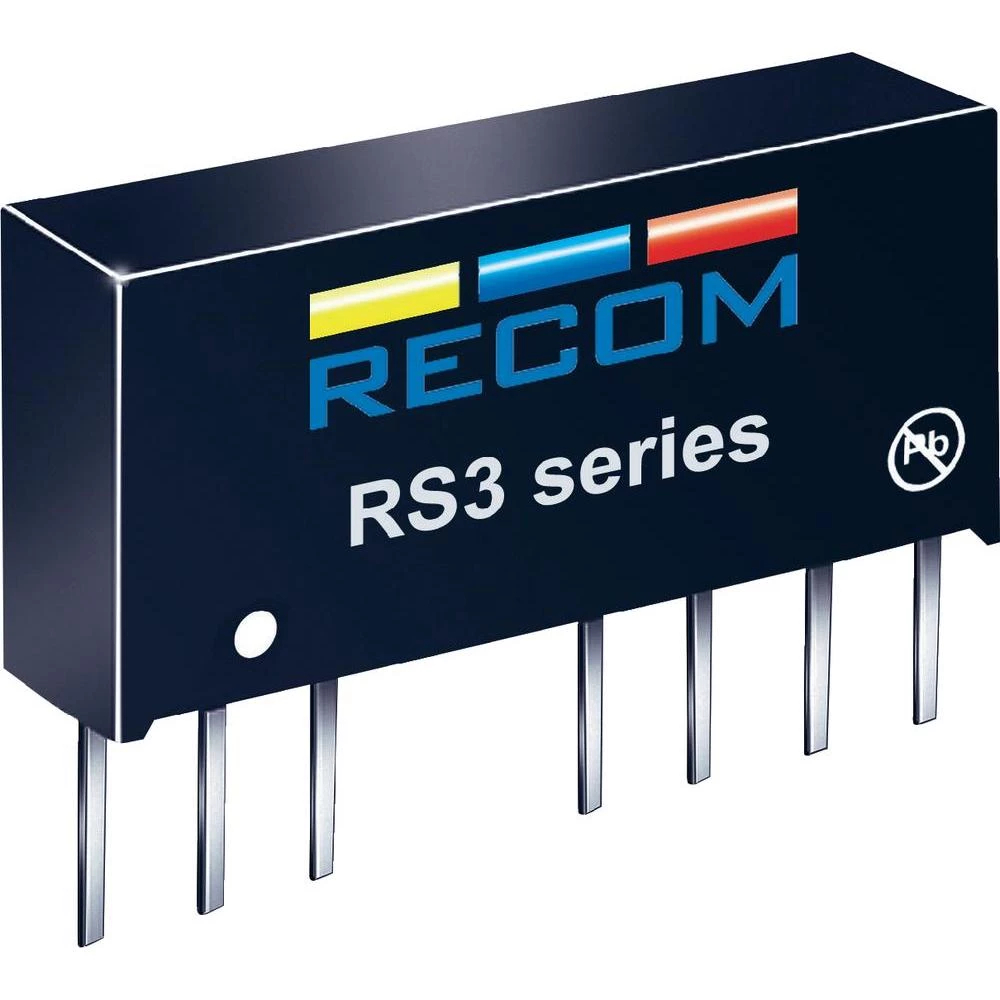 DC/DC Pretvarač Recom International RS3-123.3S, serije RS3,9-18 V/DC ulaz, 3,3 V slika