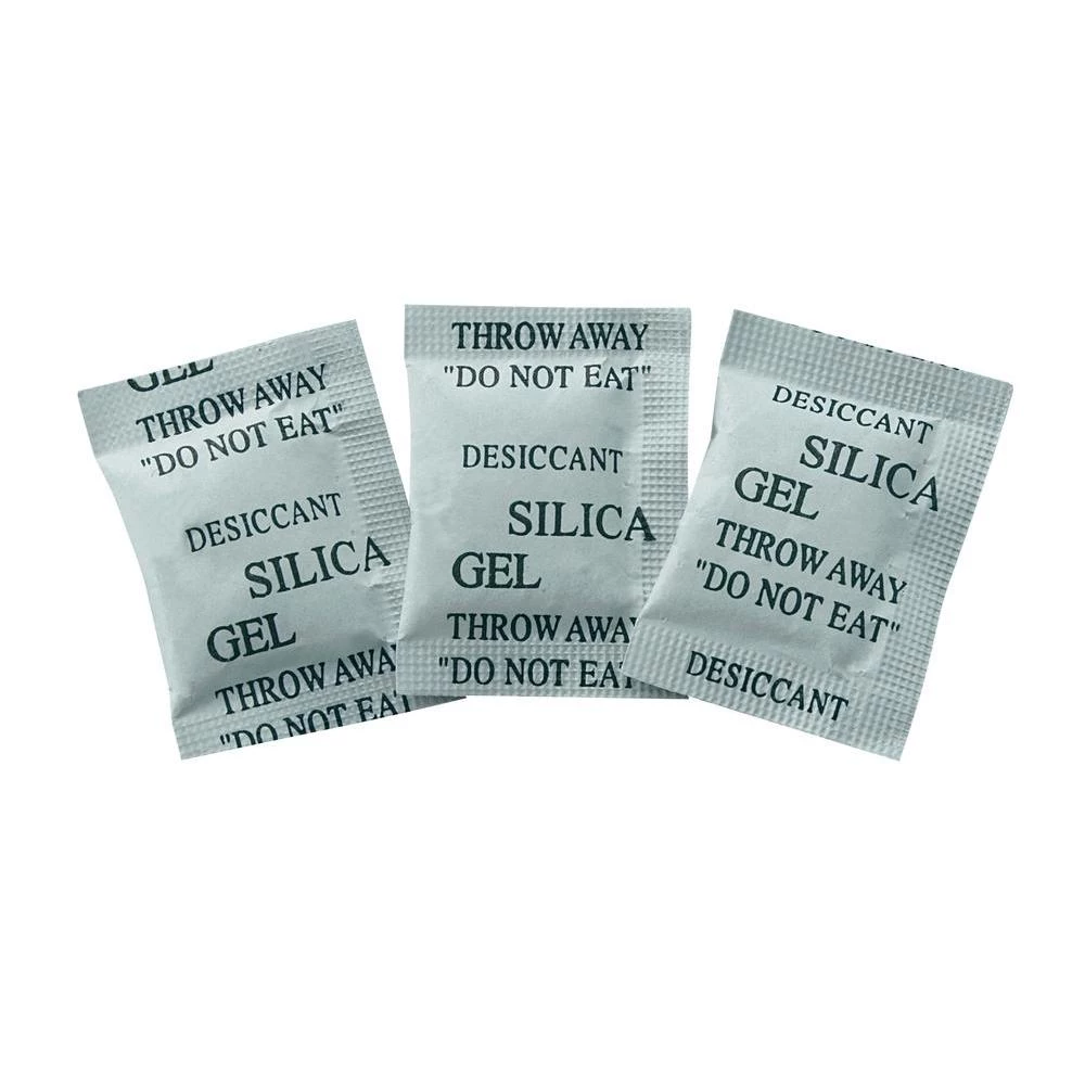 SILICA GEL - gel za sušenje, komplet 10 vrećica po 1g slika