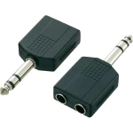 SpeaKa Professional-Audio adapter, 6.35mm muški JACK konektor/2x6.35mm ženski ko