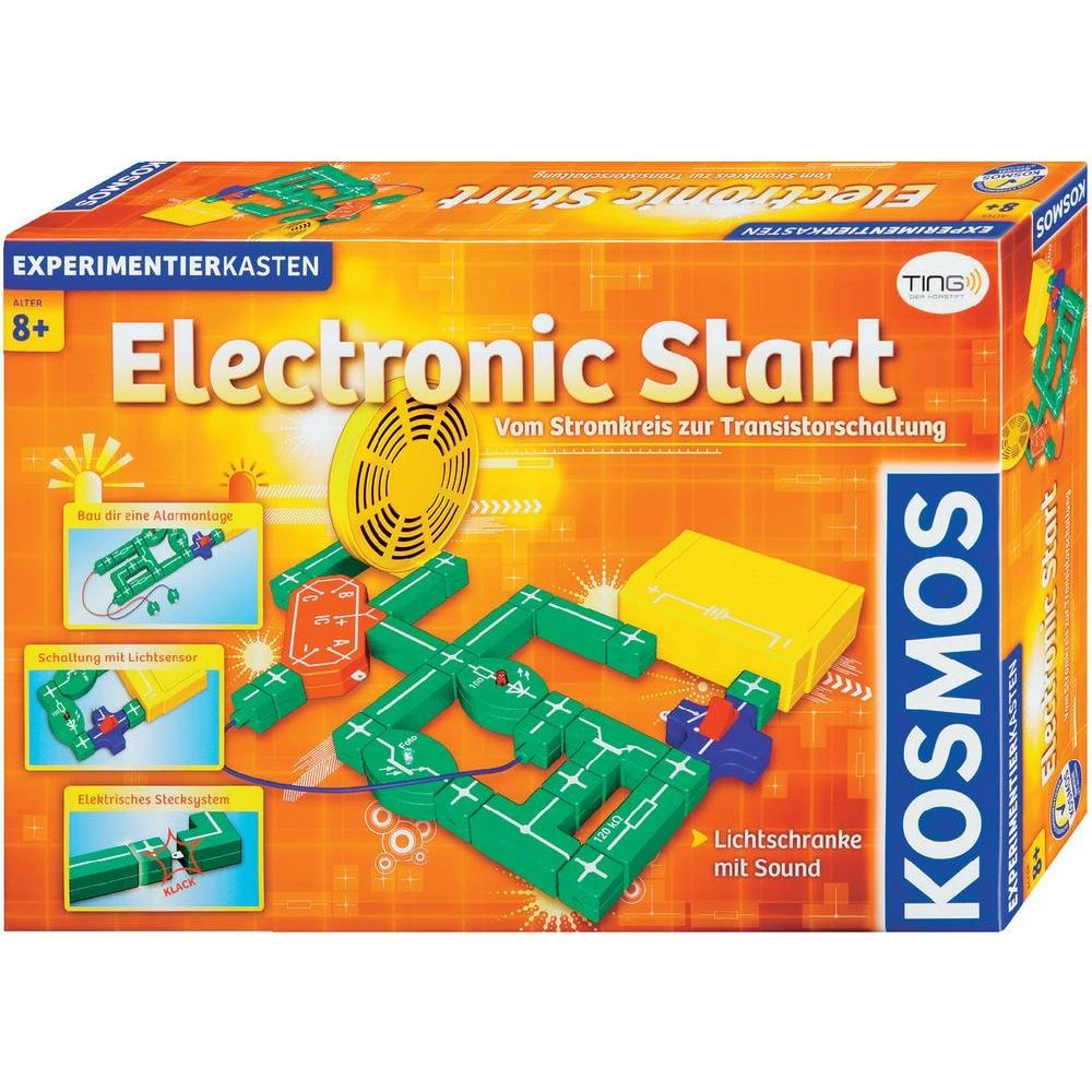 Eksperimentalnna kutija Kosmos Osnove elektronike s TING-funkcijom 631716 od 8 g slika