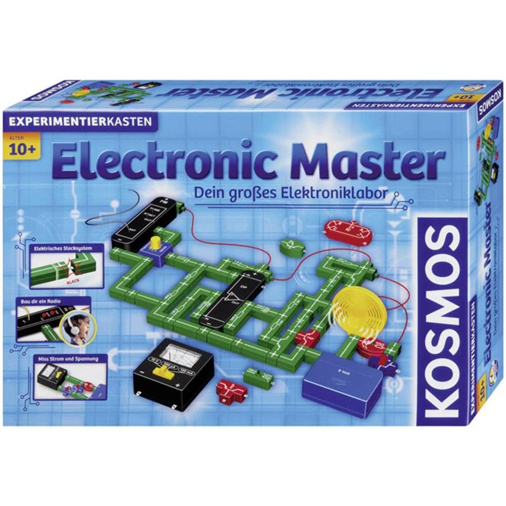 Komplet za eksperimentiranje Kosmos Electronic Master, 615918, od 10. godina dal slika