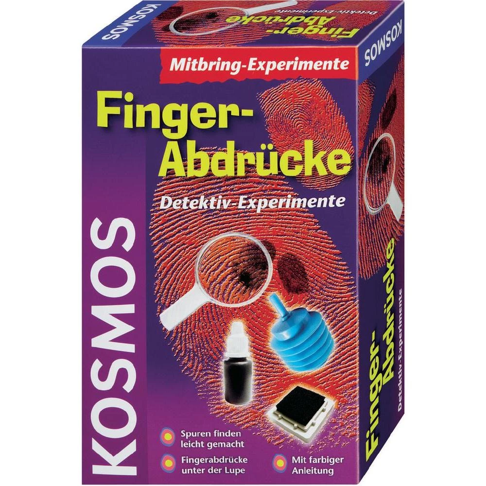 Eksperimentalnna kutija Kosmos Džepni eksperimenti Otisci prstiju 658410 od 7 go slika