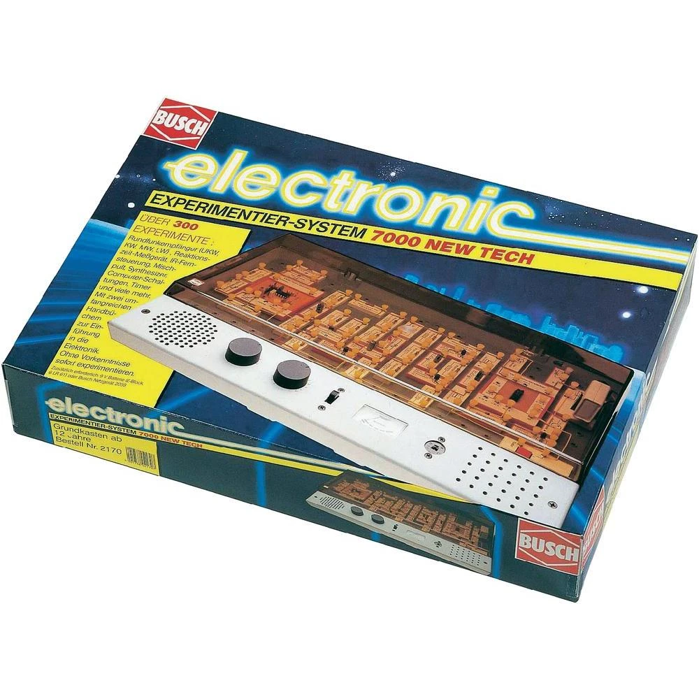 Eksperimentalna kutija Busch electronic 7000 new tech 2170 od 10 godina slika