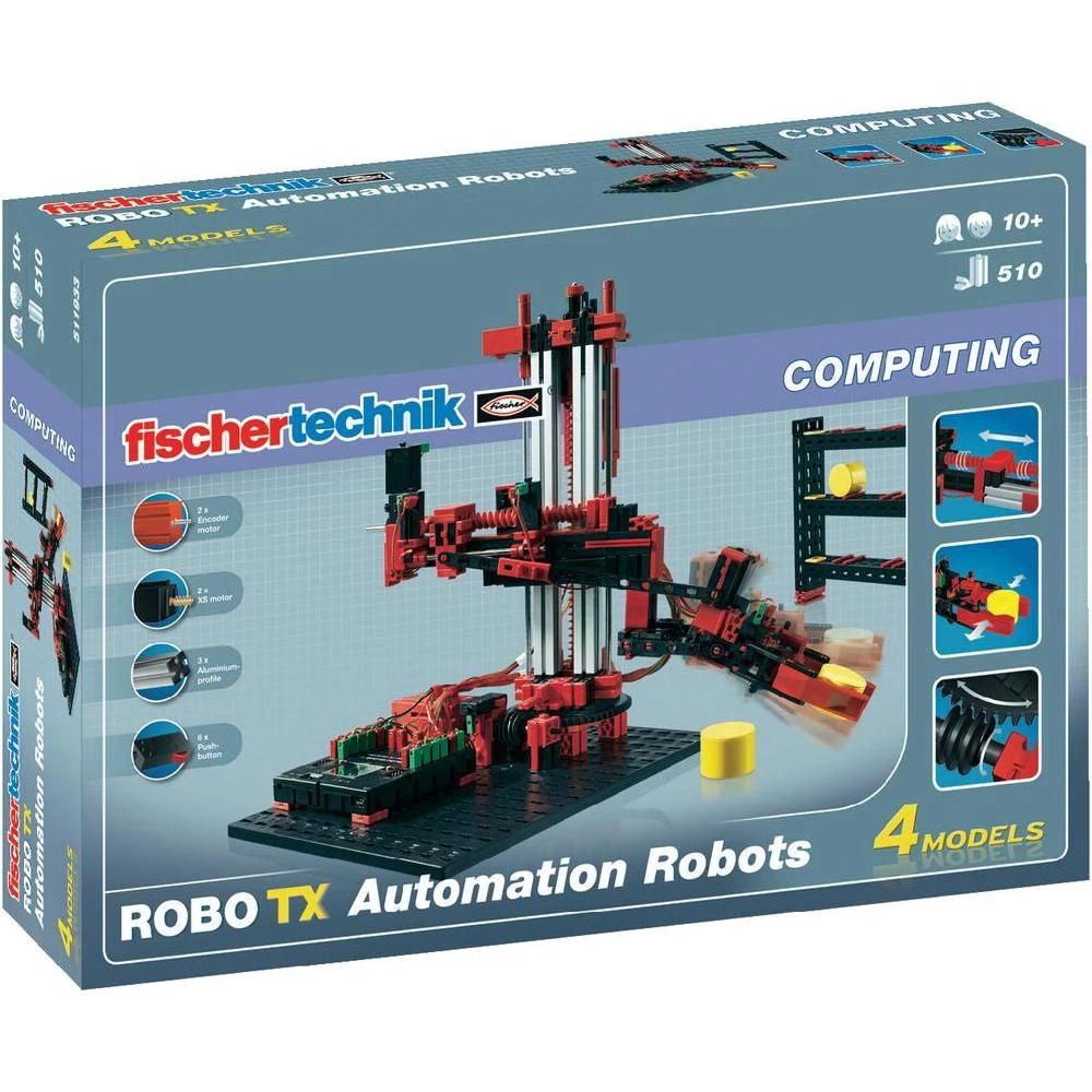 Komplet Fischertechnik Robo TXAutomation Robots 511933, od 10. godina dalje slika