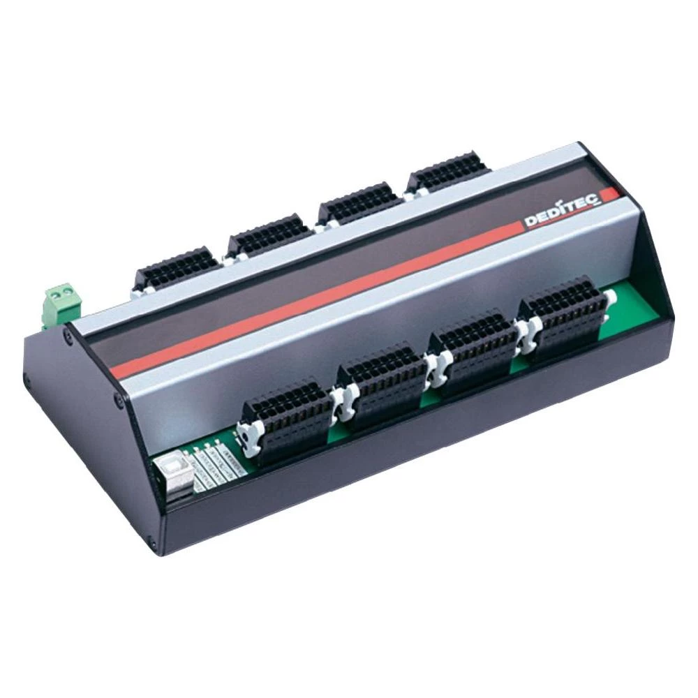 Deditec USB-USB modul za DIN-letvu, USB sučelje, optični ulazi 64 releja USB-OPT slika