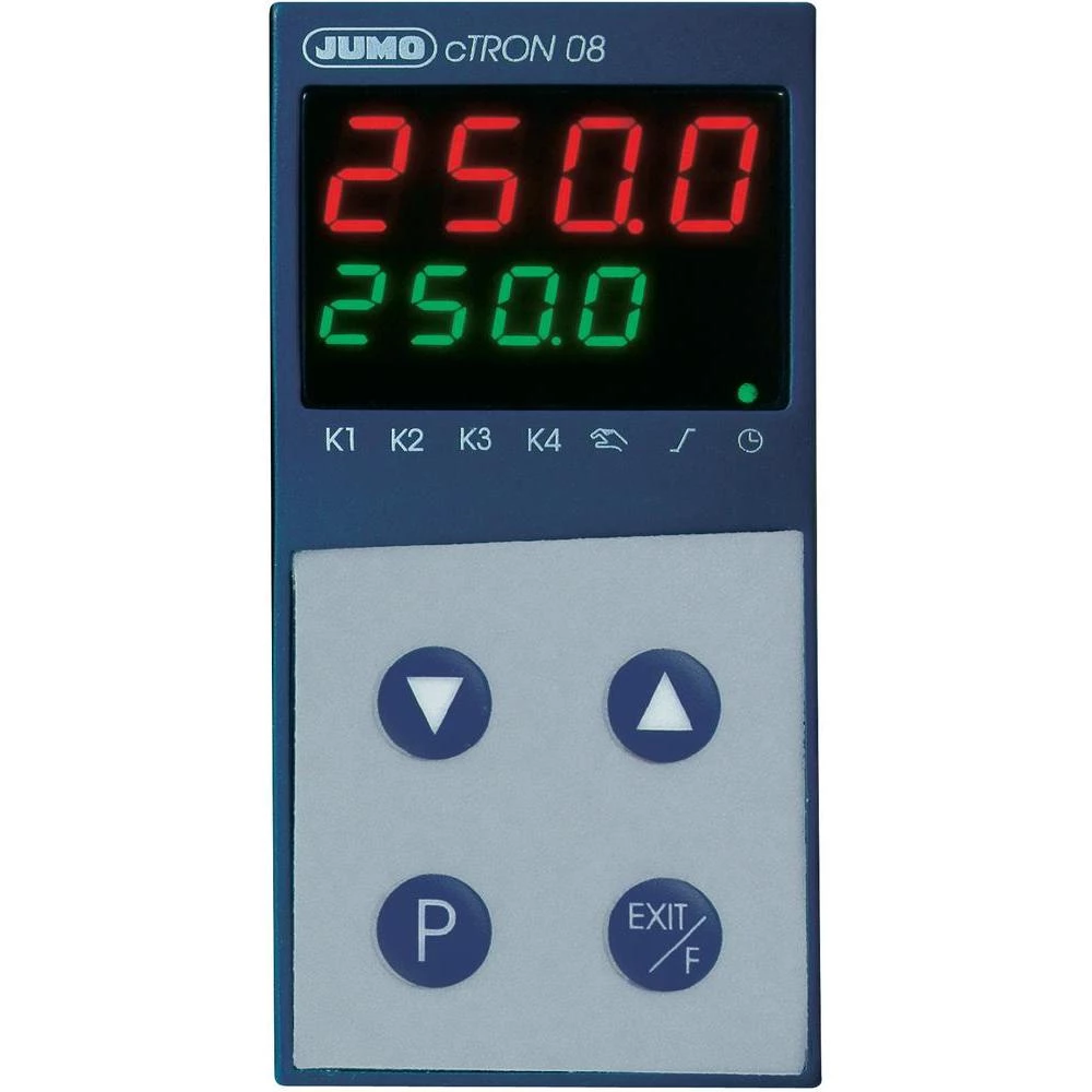 JUMO cTRON 00495657-Kompaktni regulator, timer, funkcija rampe, 110 -240V/AC, 45 slika