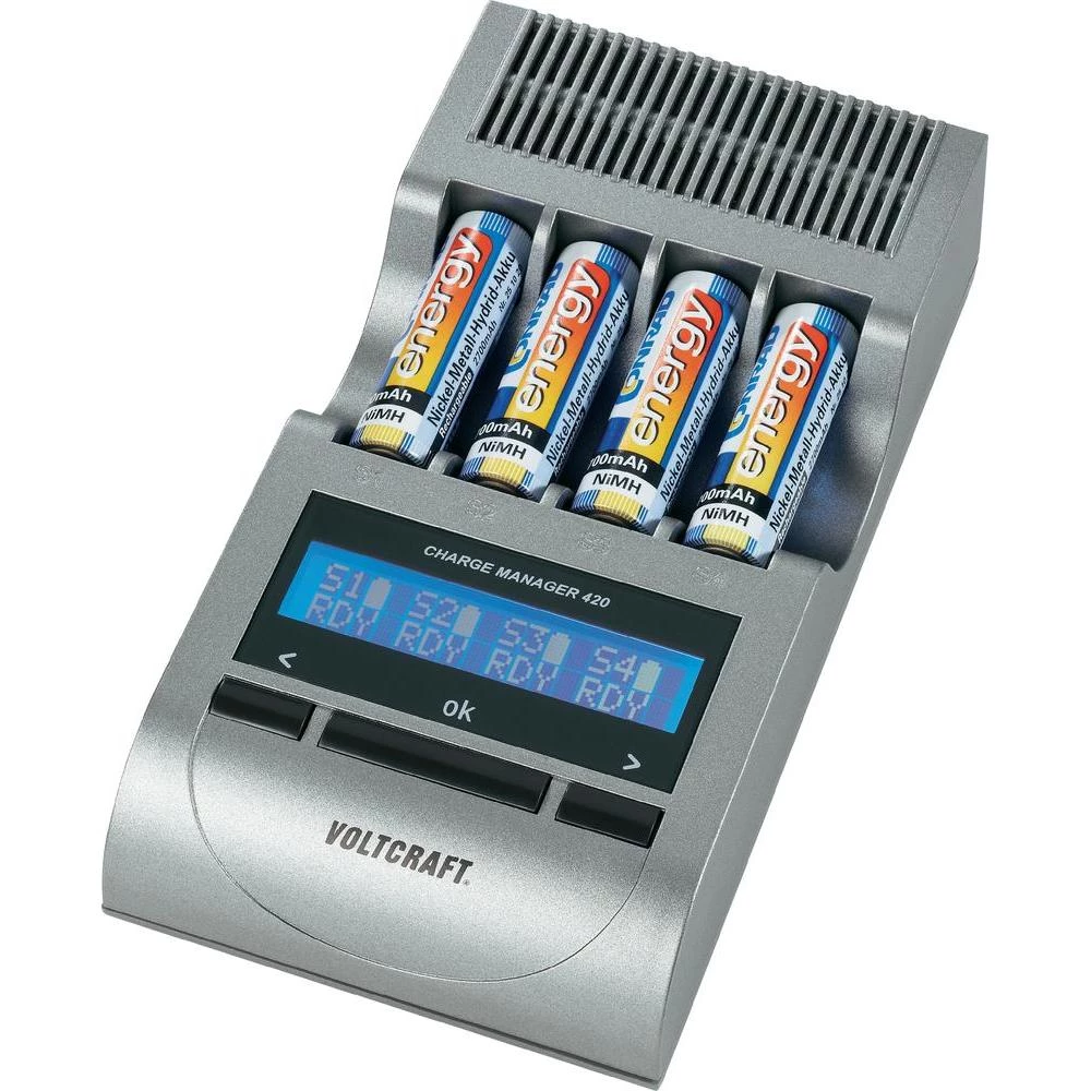 Punjač za baterije Charge Manager 420 + 4 Mignon akumulatorske baterije 2700 mAh slika