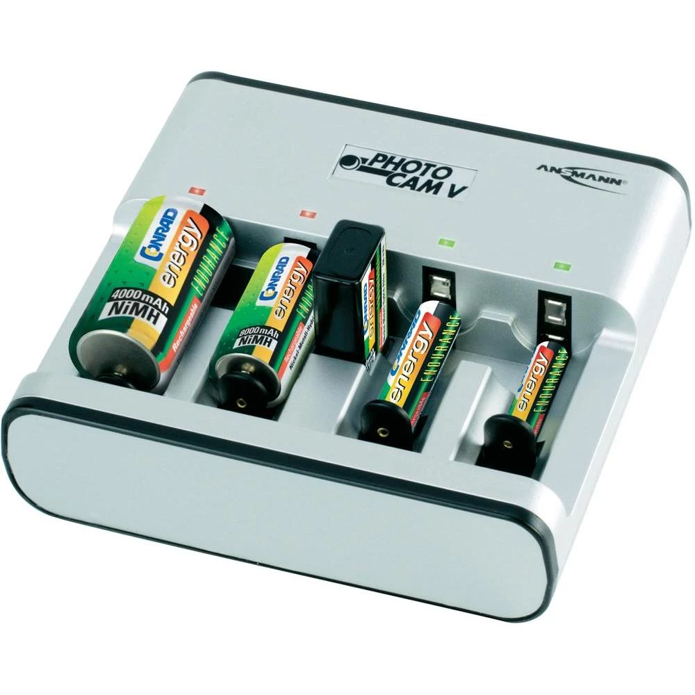 Punjač Ansmann Photocam V, maks. polnilni tok 800 mA, 5207473-510 slika