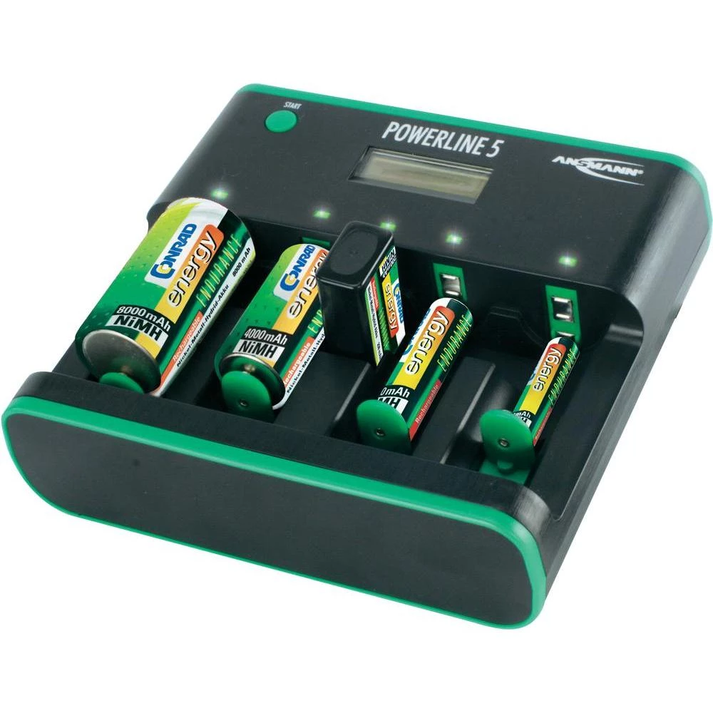 Punjač Powerline 5 Zero Watt 5207463-510 Ansmann slika