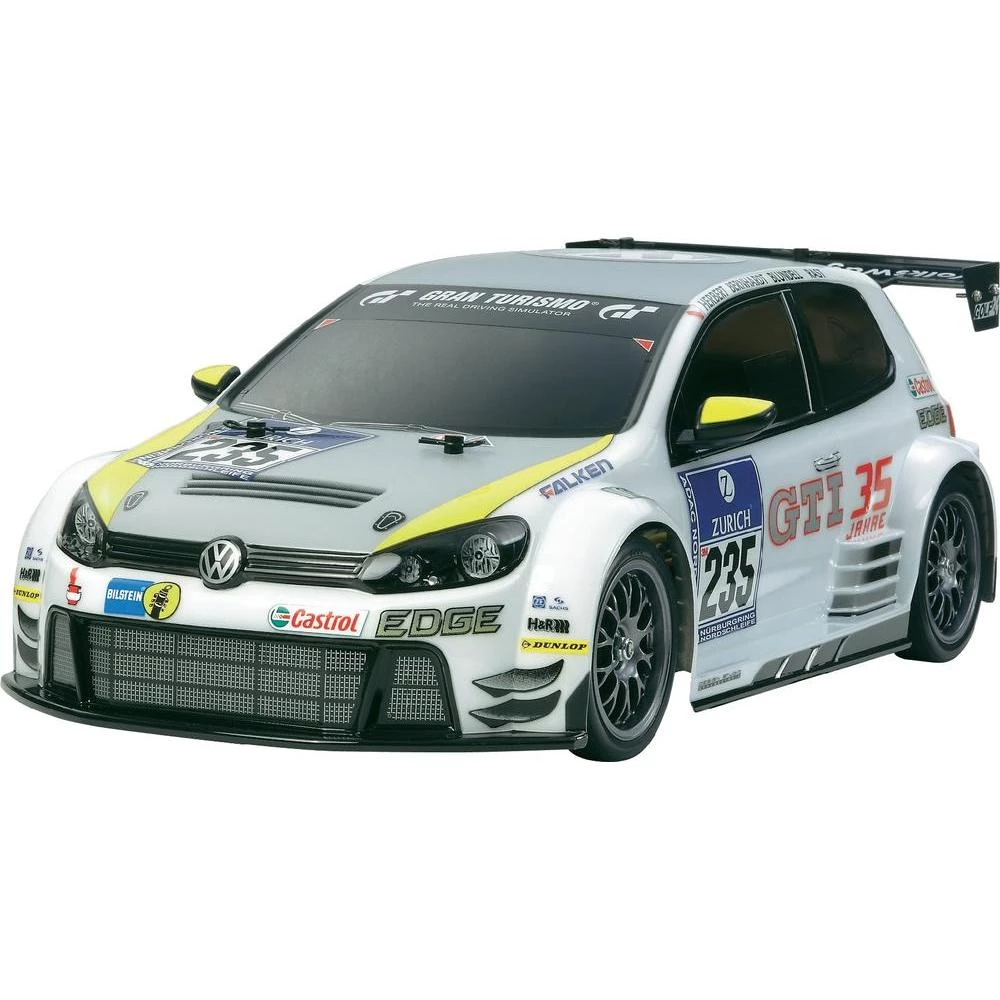 Električni model automobila 1:10 Tamiya VW Golf 24 GTI, 4WD,TT-01 tipa E, za sas slika