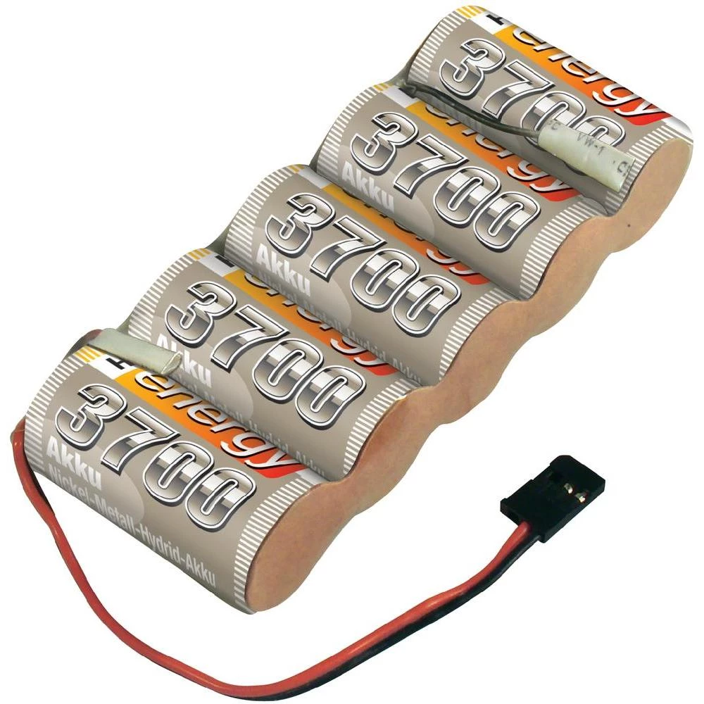 NiMH akumulatorski paket Conrad energy za prijemnike, Sub-C, 6 V, 3.700 mAh, par slika