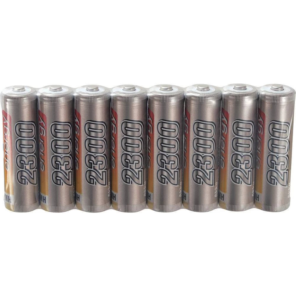 NiMH akumulatorska baterija Conrad energy, AA, 1,2 V, 2.300mAh, bez lemnih konek slika