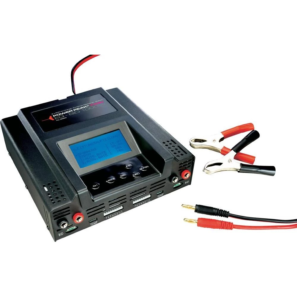 Punjač za akumulatore Robbe Power Peak Twin EQ-BID, 11-28 V/DC, struja punjenja: slika