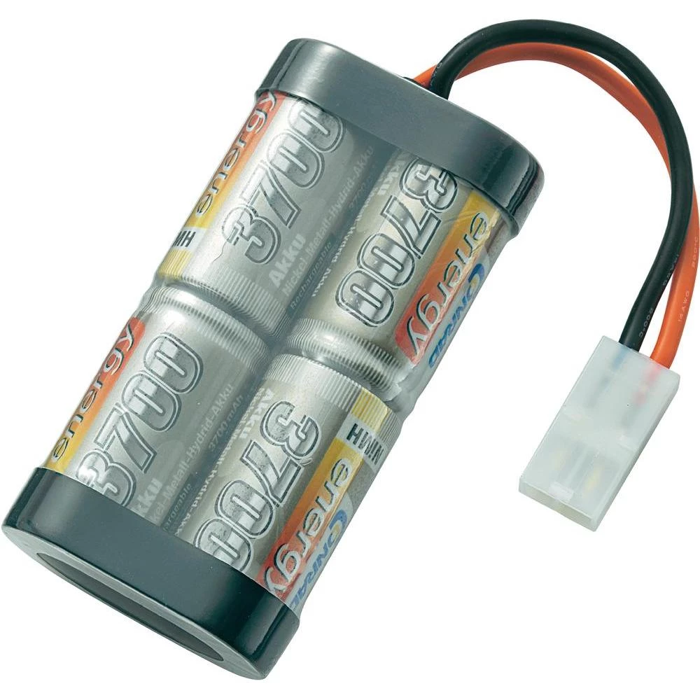 NiMH akumulatorski paket Conrad energy, Sub-C, 4,8 V, 3.700mAh, utični sustav: T slika