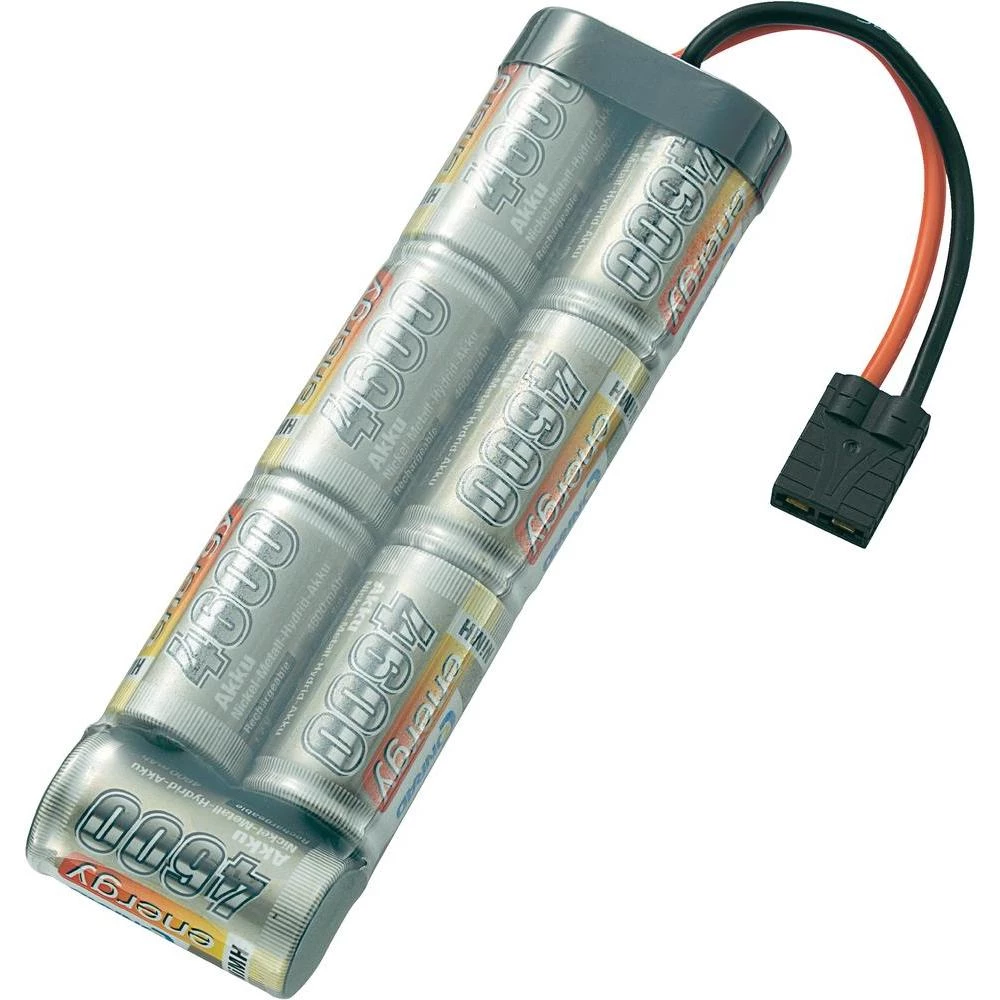 NiMH akumulatorski paket Conrad energy, Sub-C, 8,4 V, 4.600mAh, utični sustav: T slika