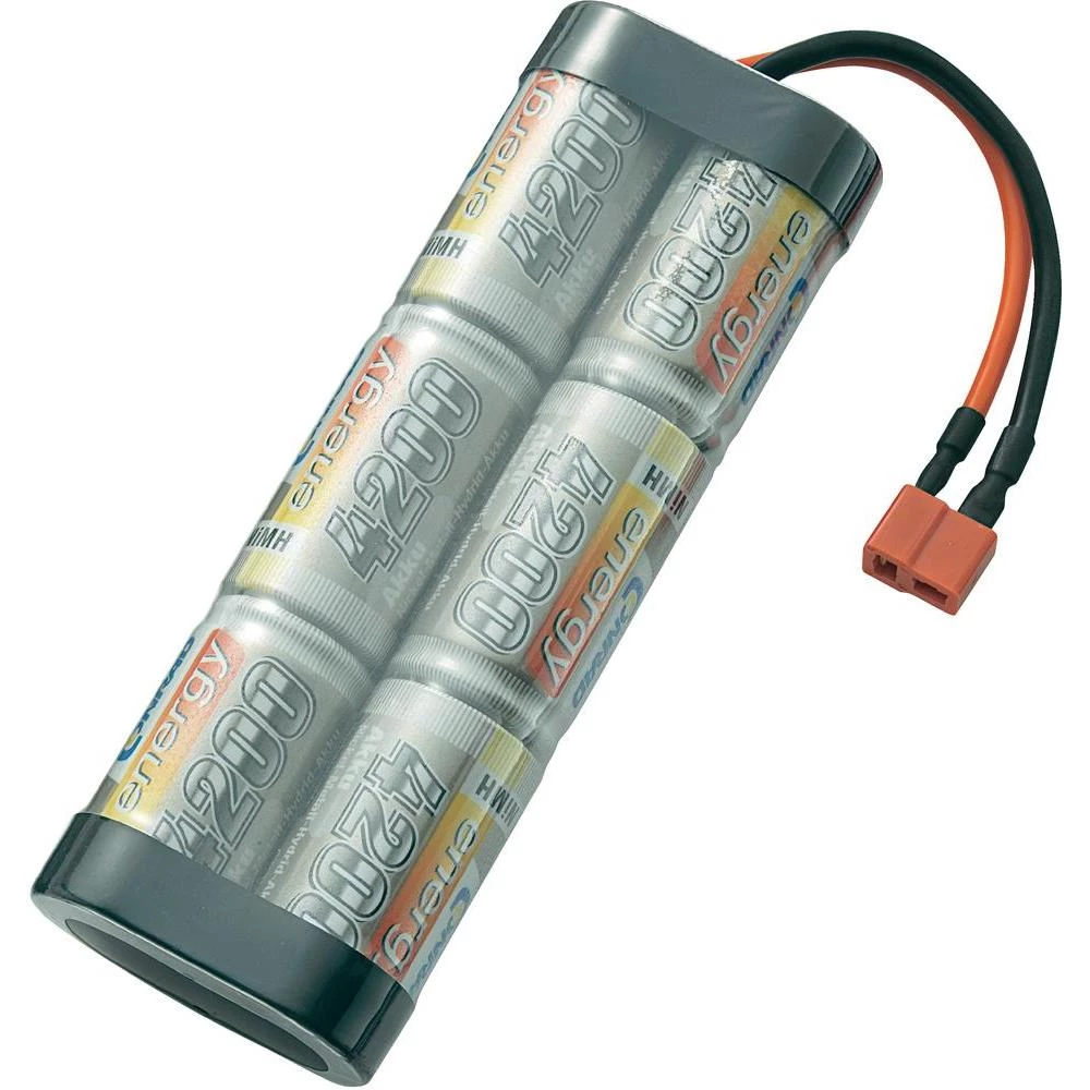 NiMH akumulatorski paket Conrad energy, Sub-C, 7,2 V, 4.200mAh, utični sustav: T slika