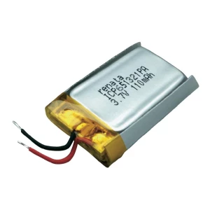LiPo-akumulator Renata ICP651321PA, 3,7 V, 120 mAh, ICP071323, (D x Š x V) 23 x slika