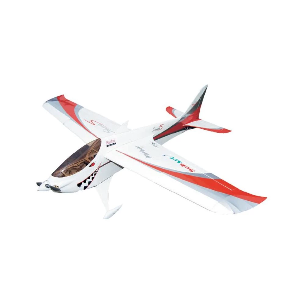 Električni model zrakoplova SebartShark S 30E, komplet za sastavljanje, dužina: slika