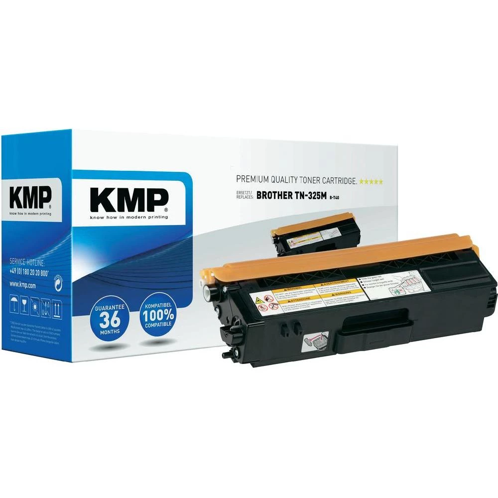 Zamjenski toner KMP B-T40, 1243,HC06, zamjenjuje Brother TN-325M, magenta, 3.500 slika