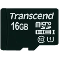 Kartica microSDHC Transcend, 16 GB, klasa 10, UHS-1 TS16GUSDCU1 slika