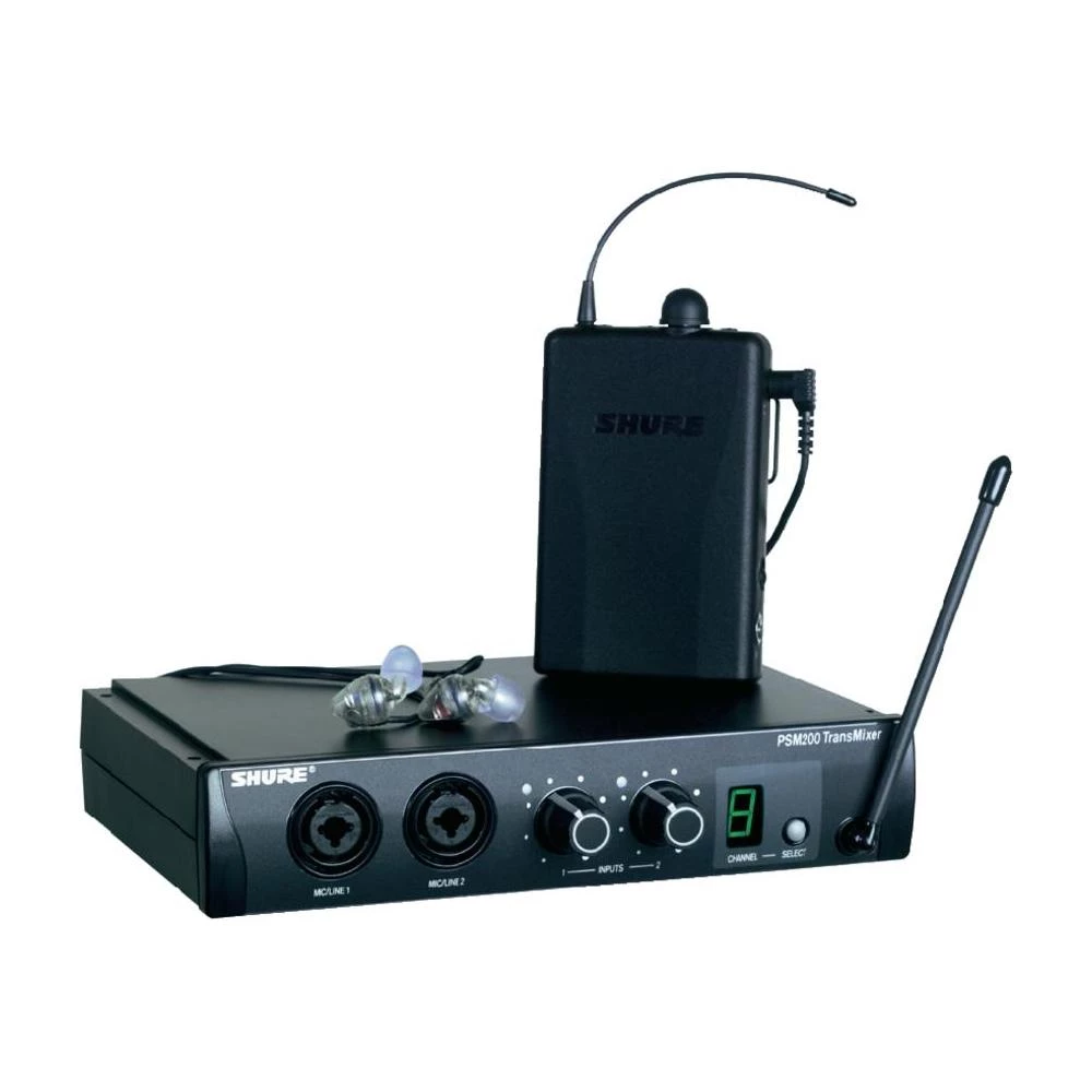 Shure PSM 200 nadzorni sustav slušni slika
