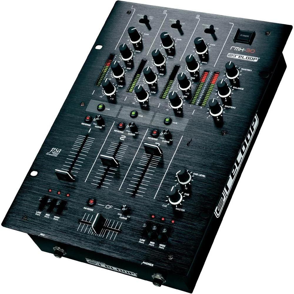 RELOOP RMX-30 MIXER BLACK FIRE EDITION slika