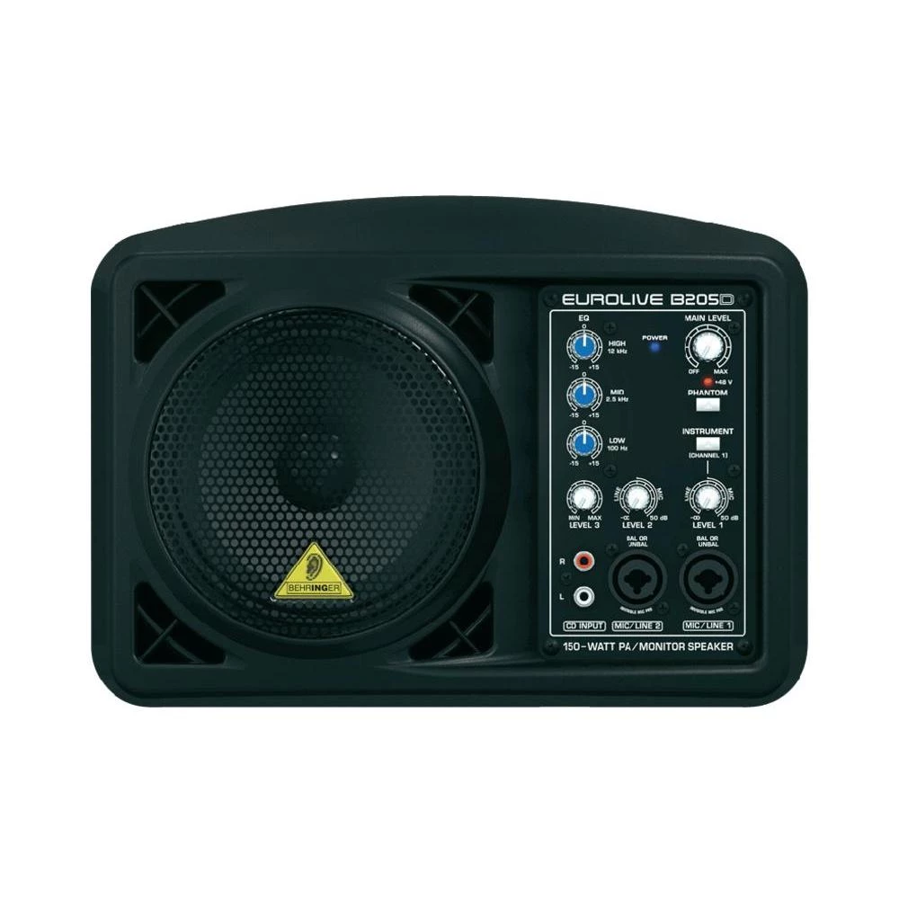 Aktivni PA zvučnik 5.25 cola Behringer B205D 125 W 1 kom. slika