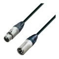 Kabel Neutrik XLR MALE/FEMALE, 3 m KM3FMBLK AH Cables slika