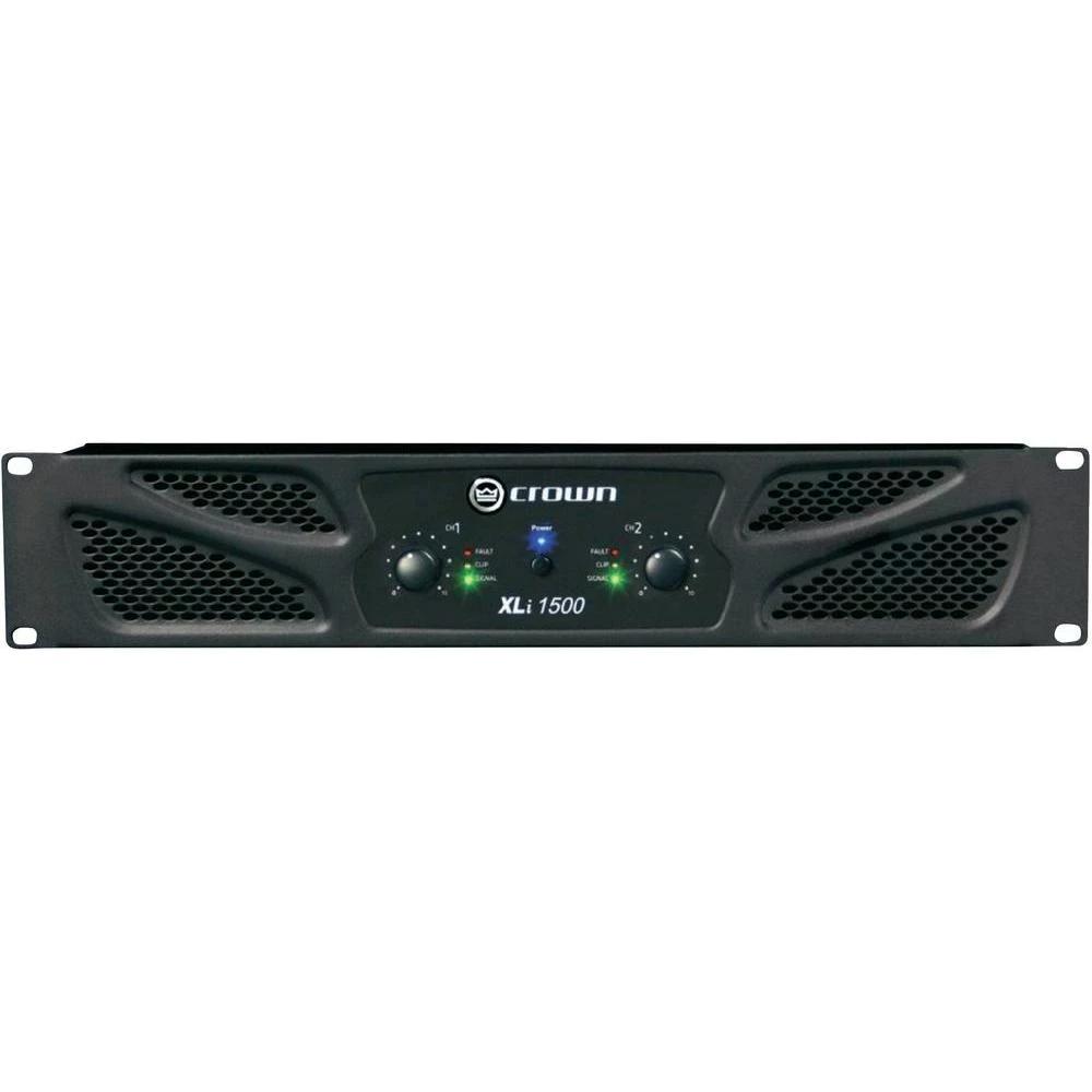 PA-pojačalo Crown XLi 1500, RMS-snaga pri 4/8 ohmih:2 x 450/330 W, XLR, cinch CR slika
