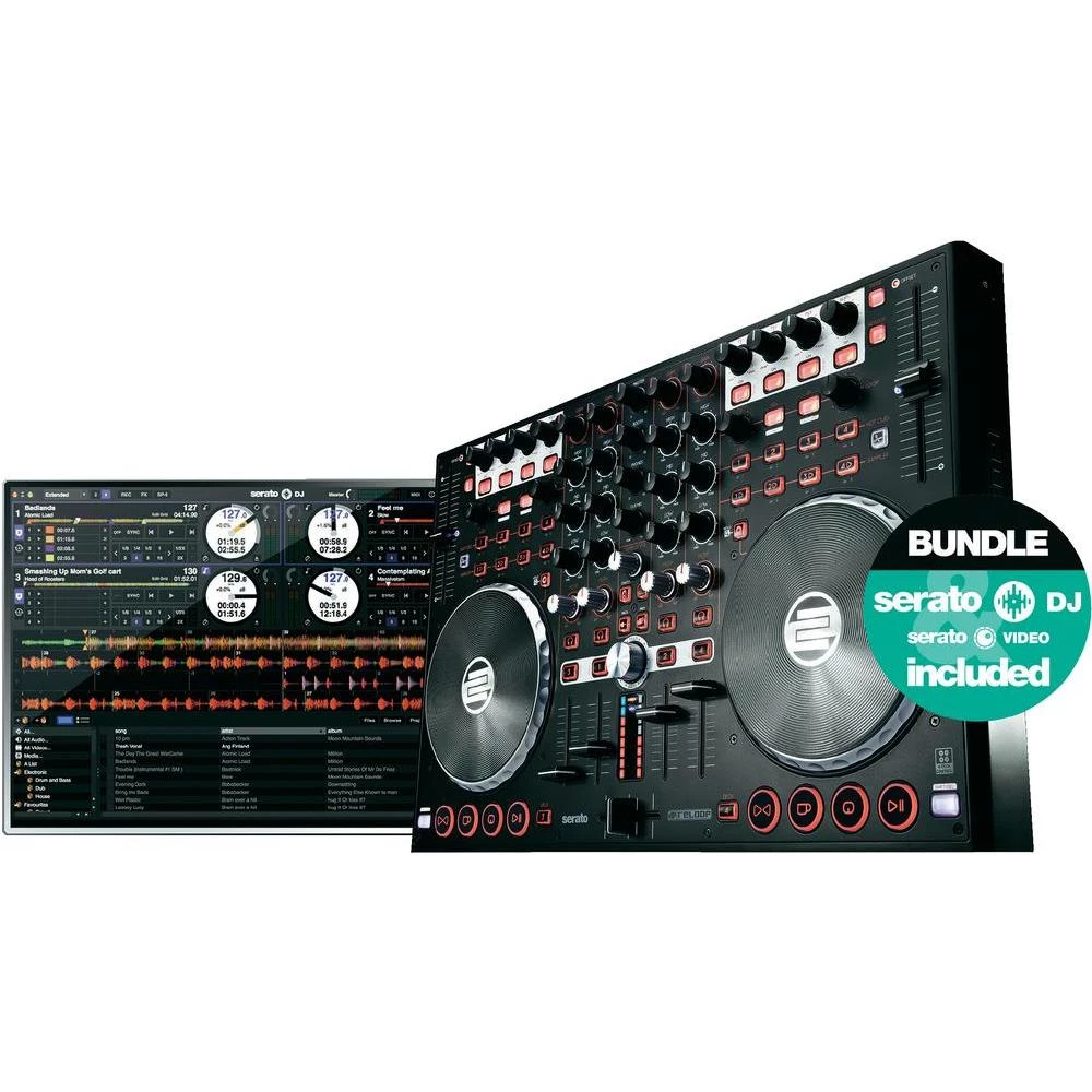 DJ-kontroler Reloop Terminal Mix 4 + Serato DJ in Video Bundle Digital DJ 226114 slika