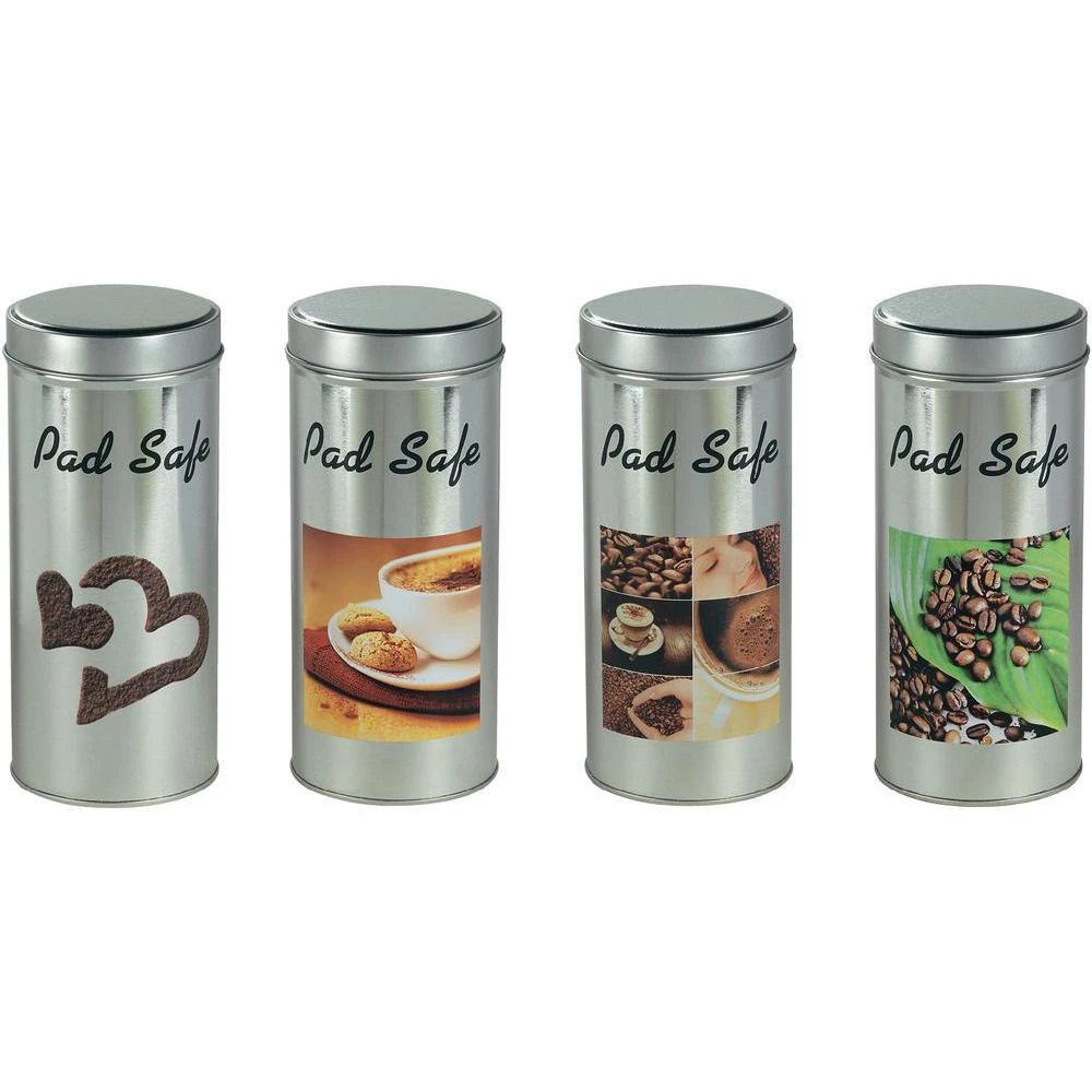 Metalna kutija za kavne kapsule Xavax Padsafe 111132, srebrna 00111132 slika