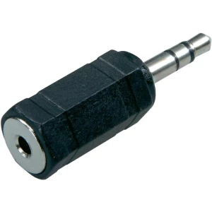 SpeaKa Professional-Audio adapter, 2,5 mm muški JACK konektor/3.5mm ženski JACK slika