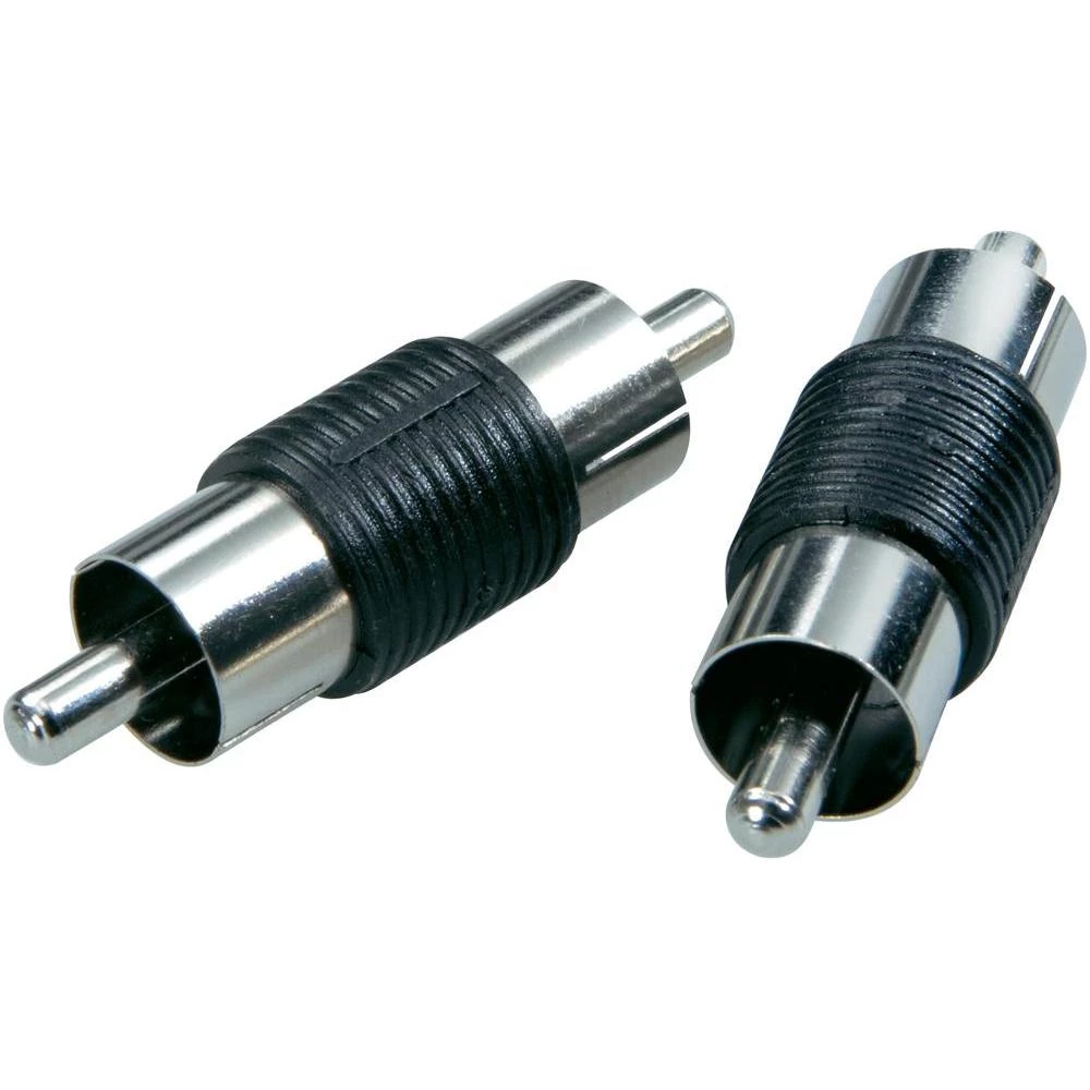 SpeaKa Professional-Audio adapter, muški činč konektor/muški činč konektor, par slika