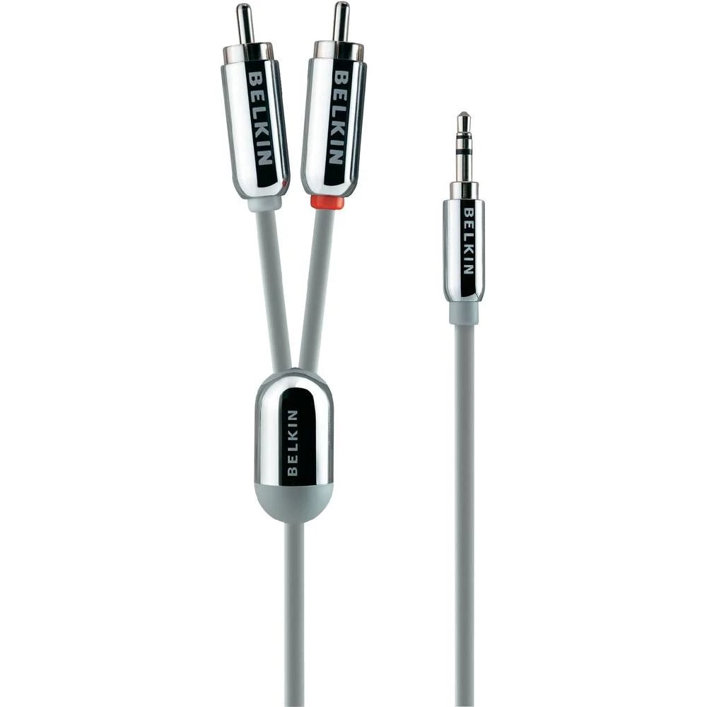 Belkin-Činč/JACK audio priključni kabel [2x činč utikač - 1x JACK utikač 3.5 mm] slika