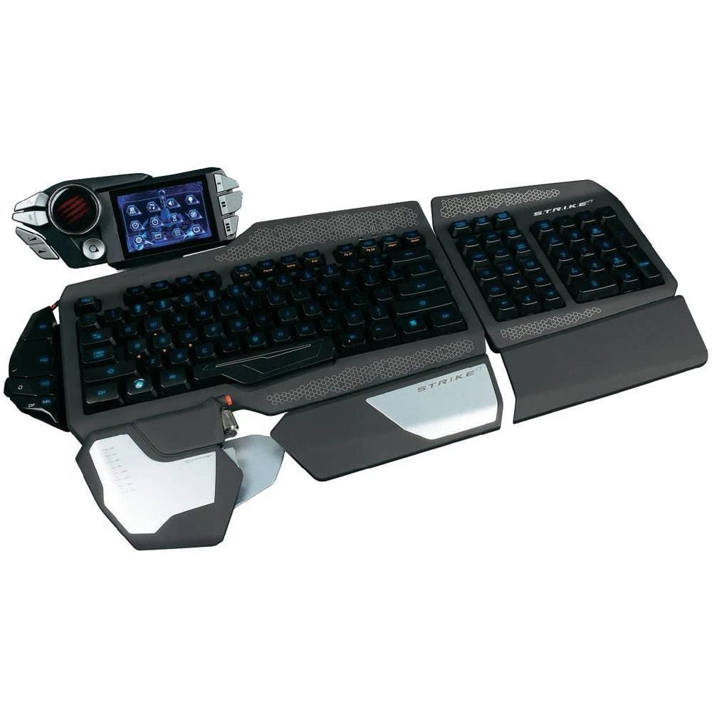 Gaming tipkovnica Mad Catz S.T.R.I.K.E. 7, crne i sive boje MCB43109G002/02/1 Ma slika