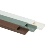 Kabelska kanalica Heidemann 09952, 30 x 15 mm, bijele boje