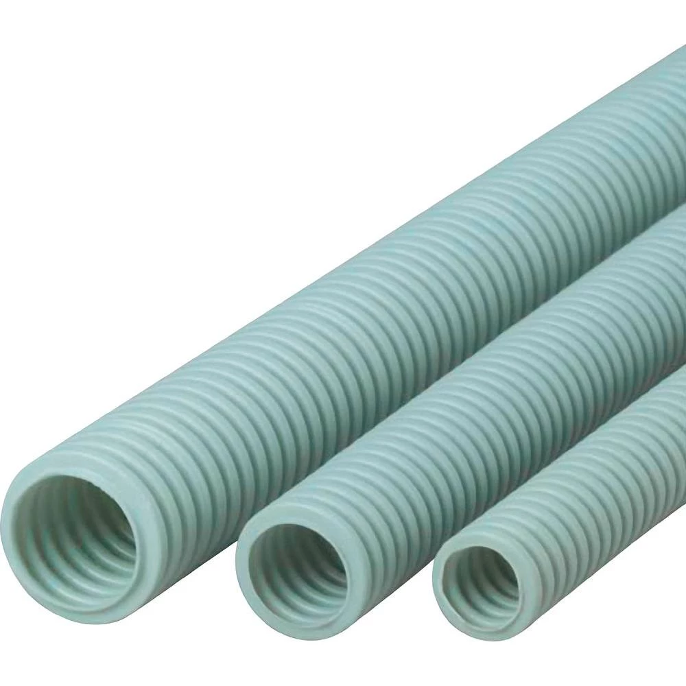 Fleksibilna instalacijska cijev Heidemann 13375, PVC, EN25,10m, sive boje slika