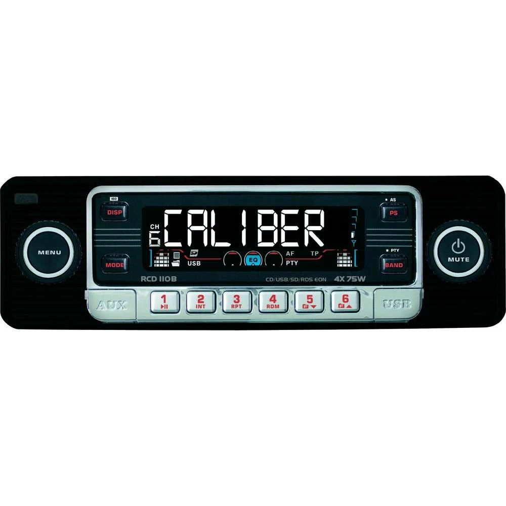 Autoradio Caliber audio tehnologija RCD-110 Schwarz Caliber Audio Technology slika