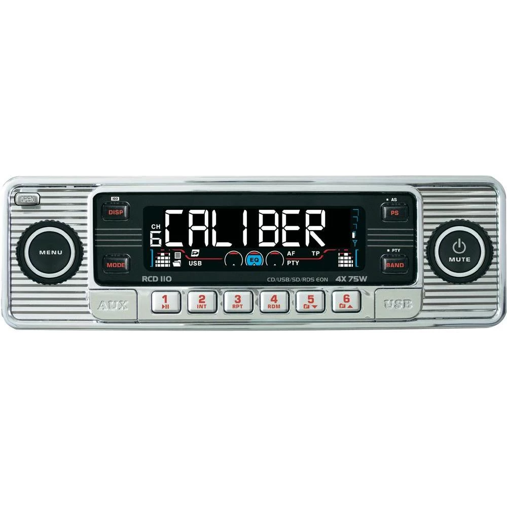 Autoradio Caliber audio tehnologija RCD-110 Chrom Caliber Audio Technology slika