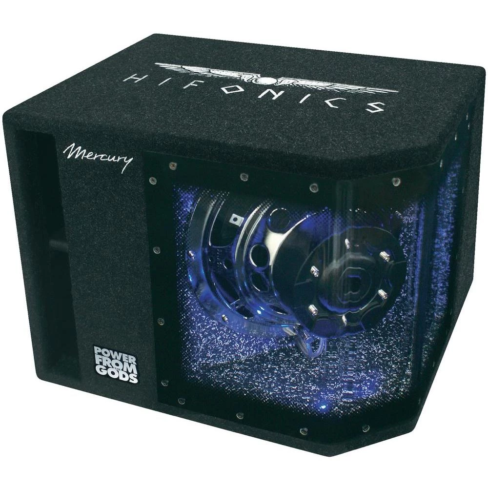 Jednostruki bandpass zvučnik Hifonics Mercury, 25 cm MR10BP slika