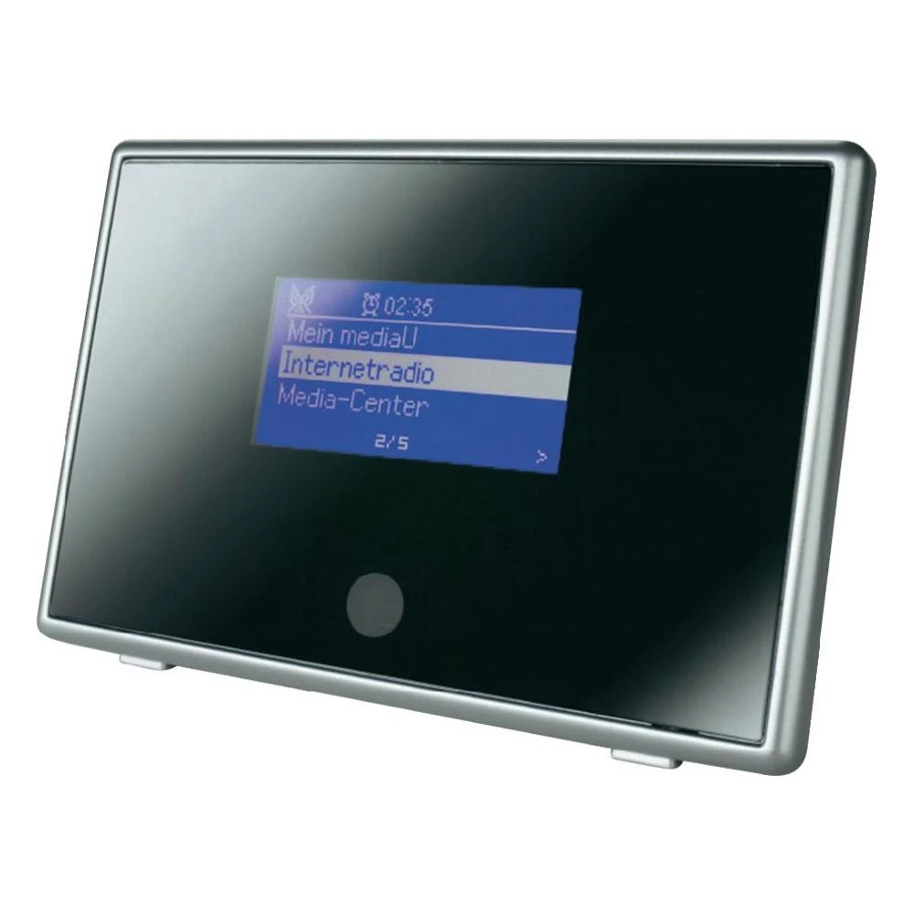 Dual IR 1 A internet radio Adapter, prilagodnik, WLAN, crni, srebrni 70263 slika