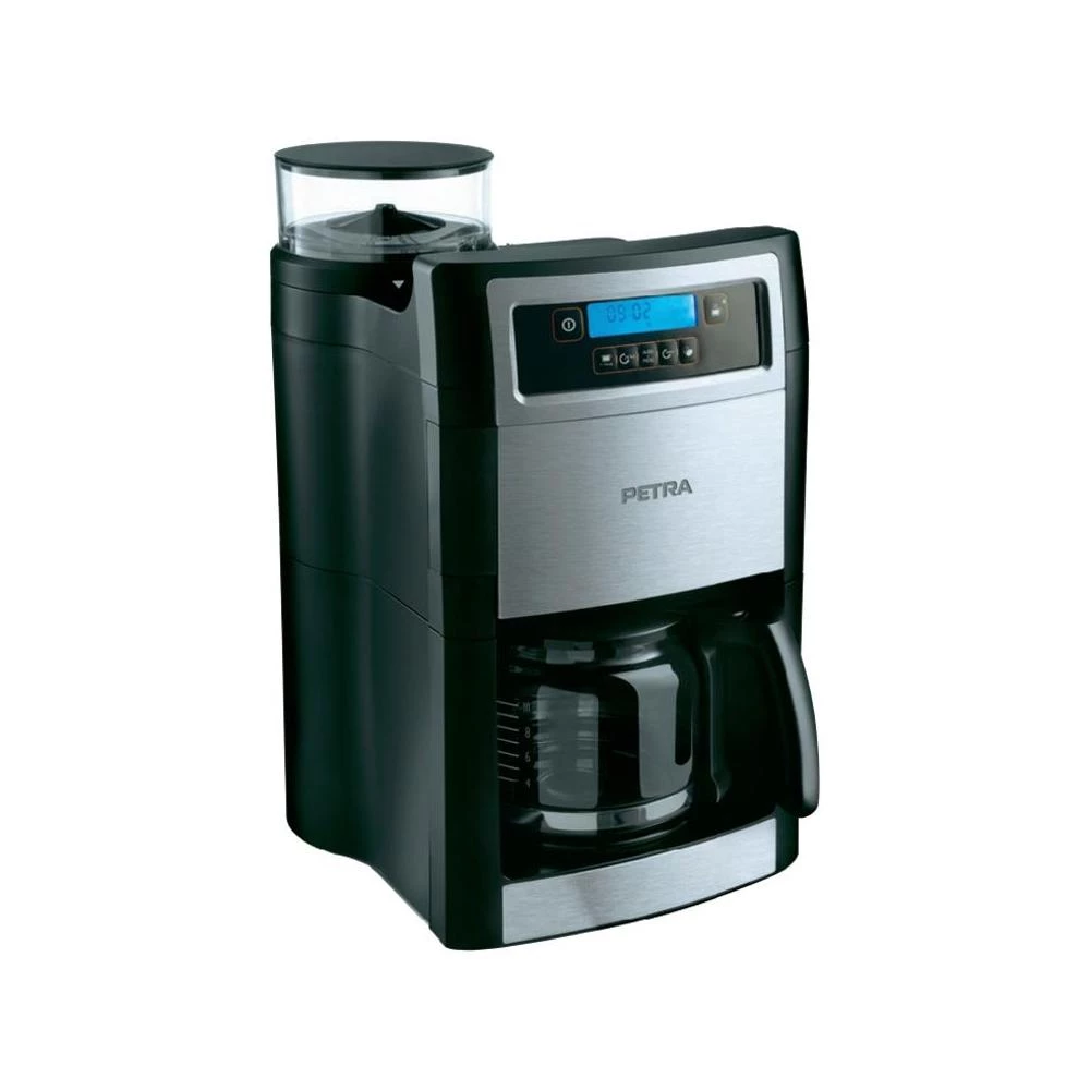 Aparat za kavu s mlincem PetraElectric KM 90.07, crne boje,1.000 W, 249403 Petr slika
