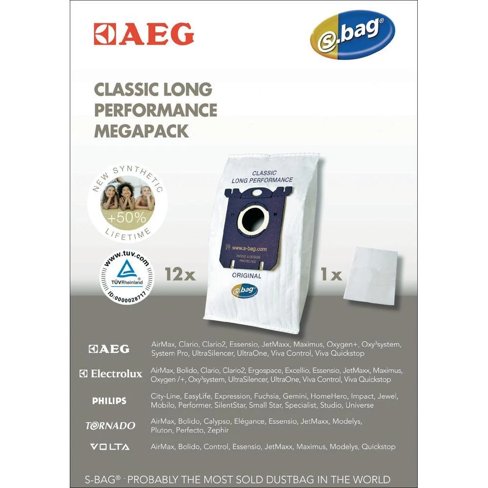 Vrećice za usisivače AEG GR 201M, veliko pakovanje 7319599011711 AEG Electrolux slika