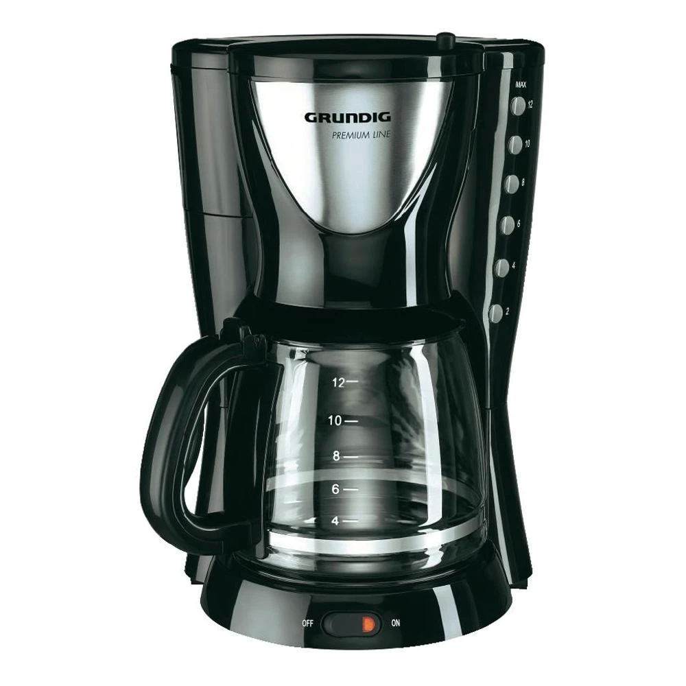 Aparat za kavu Grundig Black Line KM 5260, crne boje, 950 W slika