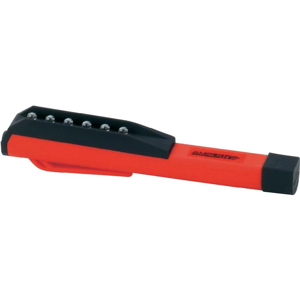 LED Penlight Ampercell Spion svjetiljka na baterije 36g crvena, crna 05555 slika
