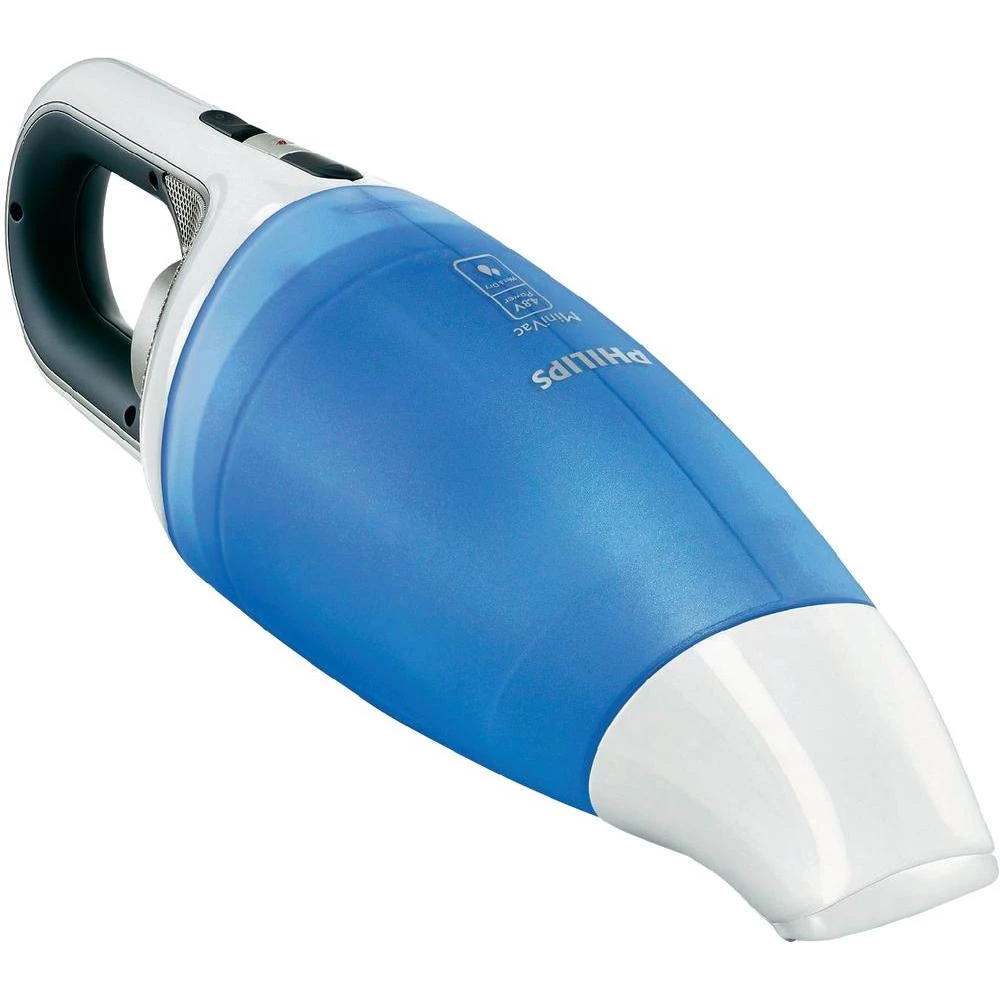 Akumulatorski ručni usisavač Philips FC6142/01 MiniVac 4.8 V metalik, plava slika