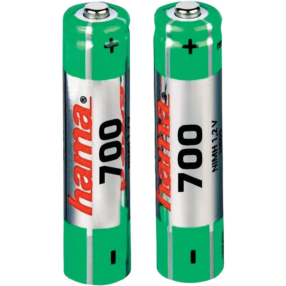 NiMH akumulatorska baterija za brezžični telefon Hama, 700 mAh, tipa AAA (Micro) slika