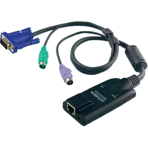 Adapterski kabel Aten KA7520,iz VGA na KVM, s čepovima PS/2,40 m KA7520-AX slika