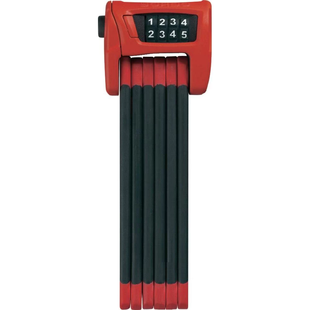 Lokot za bicikl Abus Bordo6100/90, 52637-4, crvene boje, oprema za bicikl slika