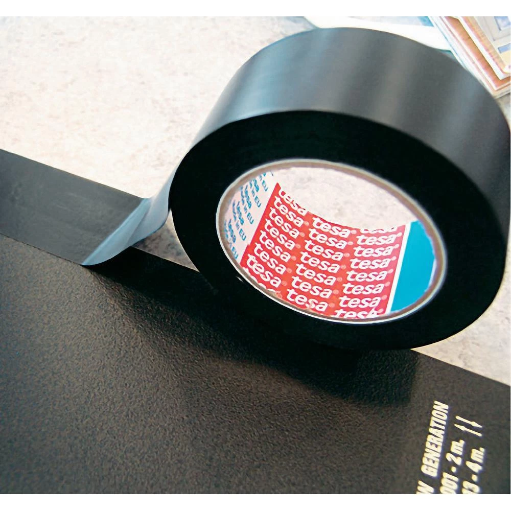 Ljepilna traka Tesa All Black Alu, 50577-01-01, (D x Š) 25 m x75 mm, crna (mat), slika